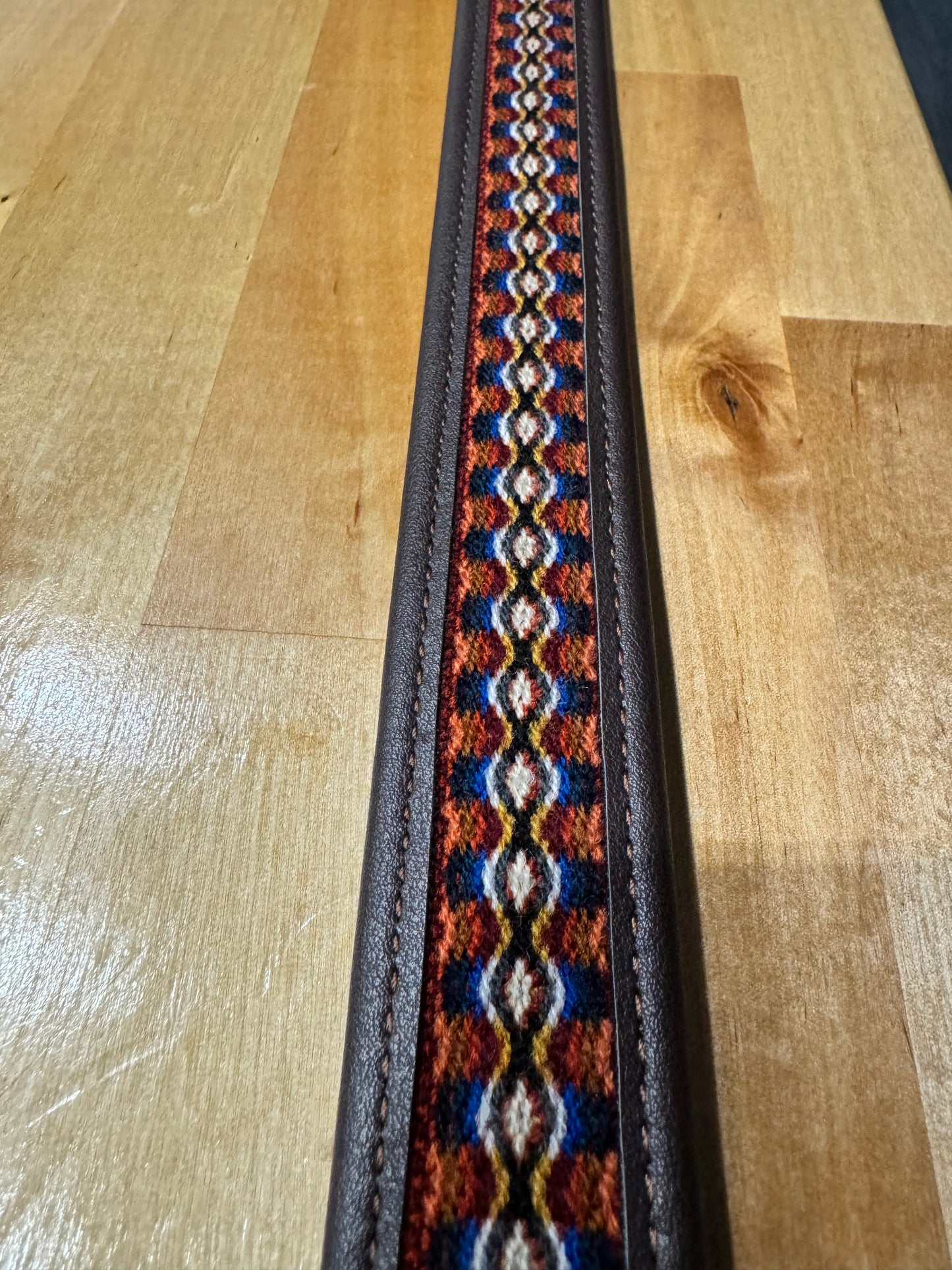 Brown Tribal Thread Belt