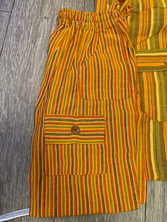 Tribal Thread Matching Pants Set